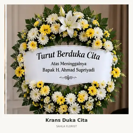 Krans Bunga Duka Sidorejo